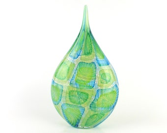 Large Hand Blown Art Glass Sculpture
