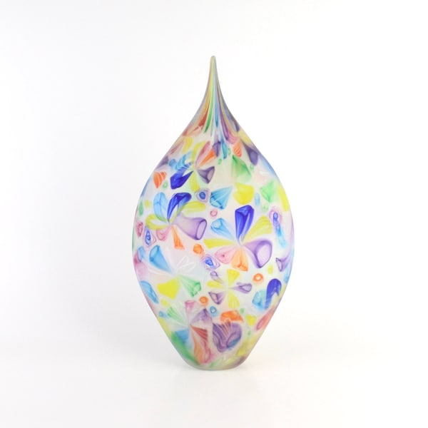 Blown Glass Wall Art Etsy