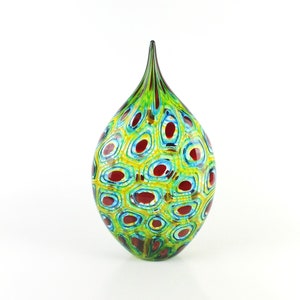 Hand Blown Glass Art Sculpture