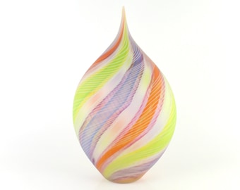 Large Hand Blown Art Glass Sculpture