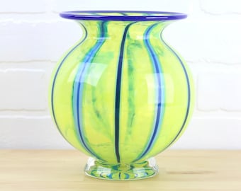 Hand Blown Glass Vase