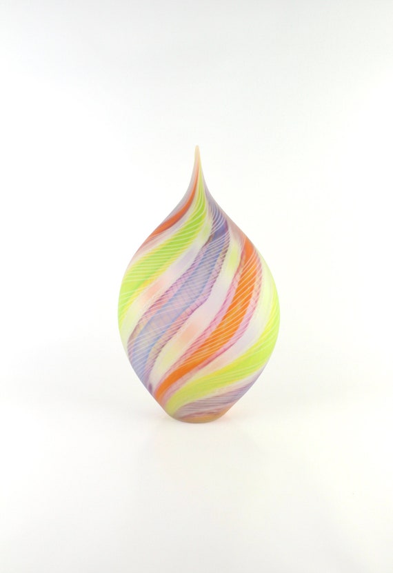 Large Hand Blown Art Glass Sculpture