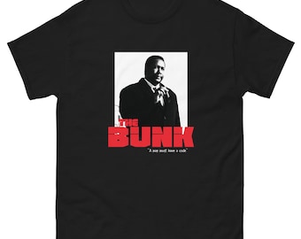 Camiseta con arte de fan de The Wire de HBO The Bunk