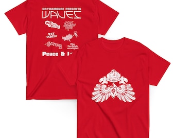 Crydamoure: Waves - French House Record Label T-Shirt
