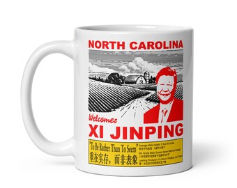 North Carolina Welcomes Xi Jinping Mug