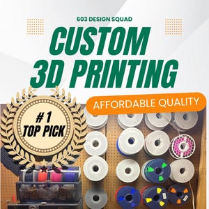 Servicio de impresión 3D a medida, prototipado FDM, miniaturas, piezas de repuesto.