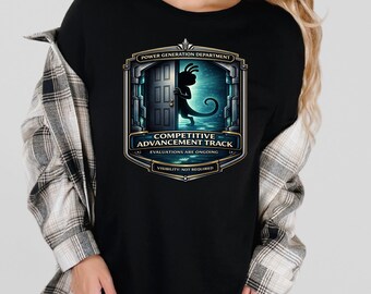 Power Generation Department Shirt | Competitive Advancement Track Tee | Theme Park Vacation Apparel