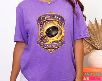 Braadpannenshirt | Fantasy Adventure-shirt met print | Ultieme bescherming