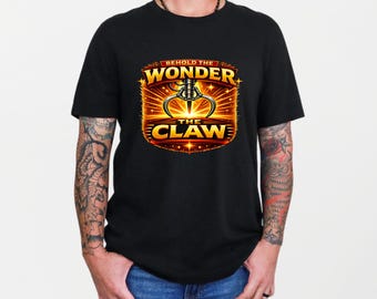 Het klauw-shirt | Retro Arcade Prize Machine-shirt met print