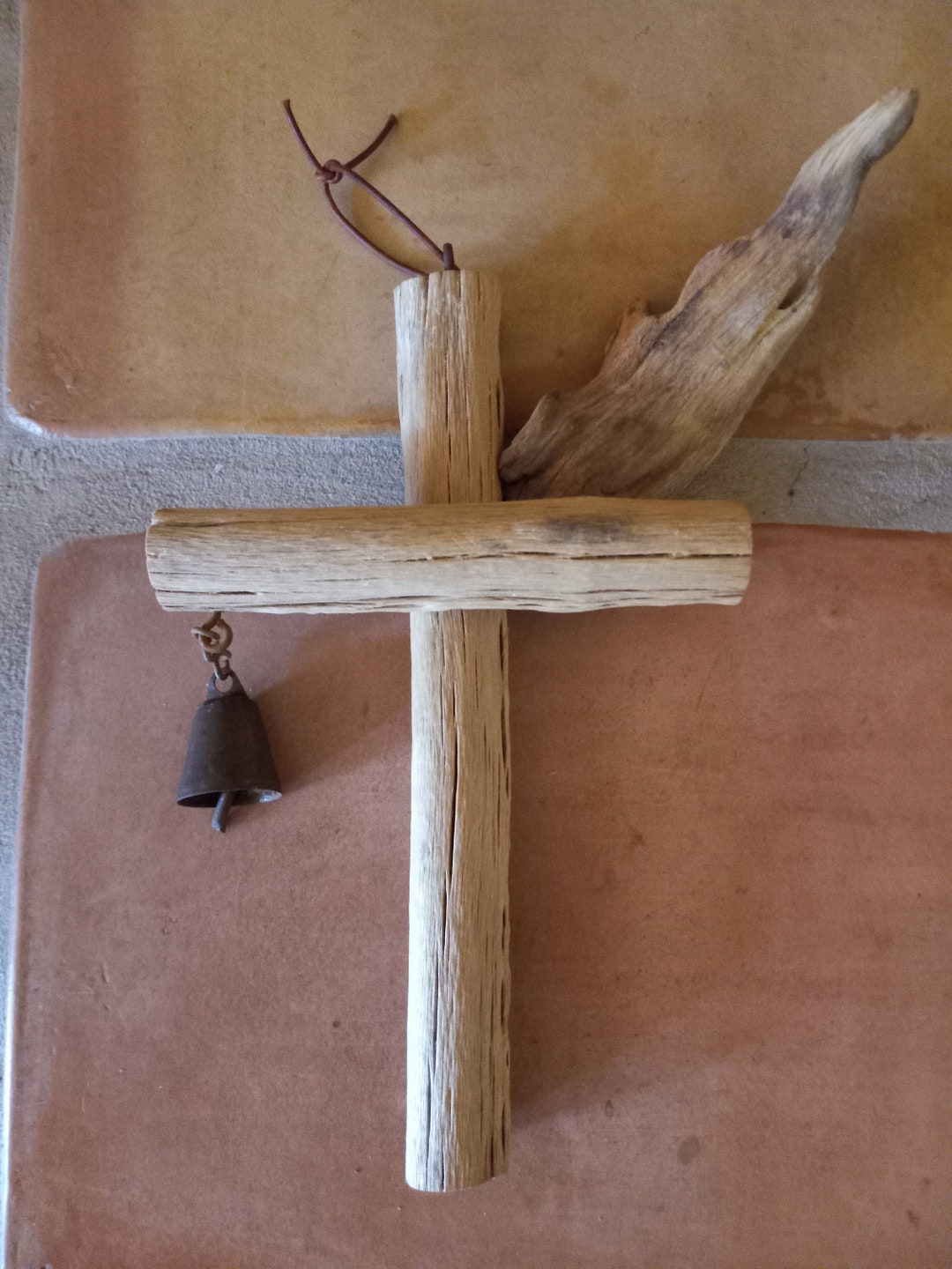 Saguaro Cactus Rib Cross With Creosote Wood Angel Wing - Etsy