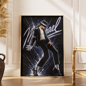 Michael jackson poster - Etsy 日本
