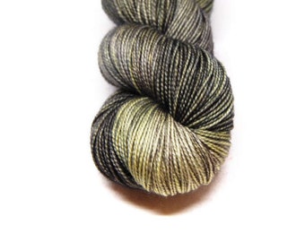 Fingering Weight, "Trampled Under Foot" Merino Wool Superwash Yarn, 4 oz, machine washable yarn