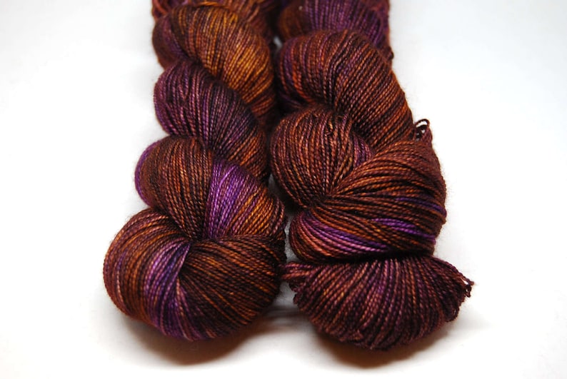 Fingering Weight, Four Sticks Merino Wool Superwash Yarn, 4 oz, machine washable yarn image 1