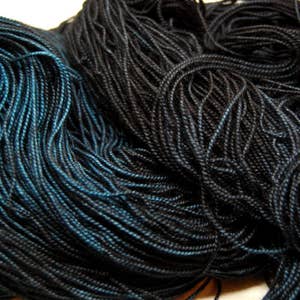Fingering Weight, Night Flight Merino Wool Superwash Yarn, 4 oz, machine washable yarn image 4