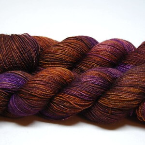 Fingering Weight, Four Sticks Merino Wool Superwash Yarn, 4 oz, machine washable yarn image 2