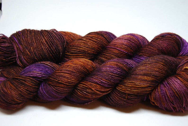 Fingering Weight, Four Sticks Merino Wool Superwash Yarn, 4 oz, machine washable yarn image 2