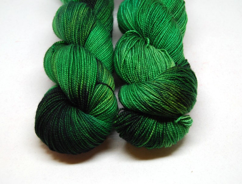 Fingering Weight, Party in the Shire Merino Wool Superwash Yarn, 4 oz, machine washable yarn image 2