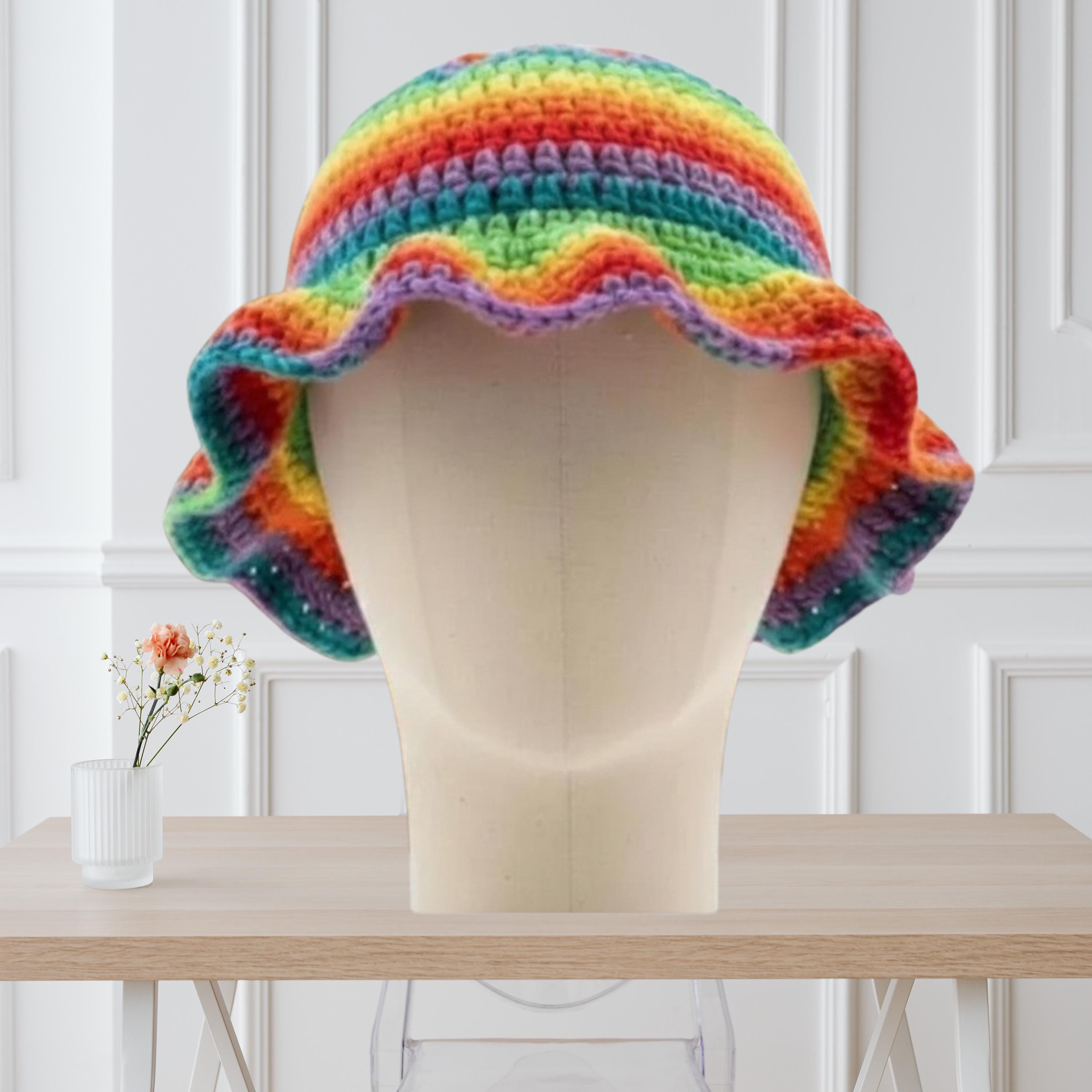 16 Ruffle Bucket Hat Crochet Patterns for Summer, Cottagecore, and Everyday Wear 8 Crochet Ruffle Bucket Hat Frilly Summer Hat Crochet
