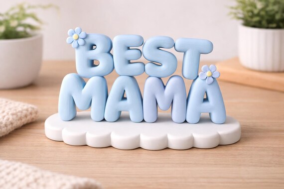 Mama 3D Print | Mother’s Day Desk Decor (STL File)