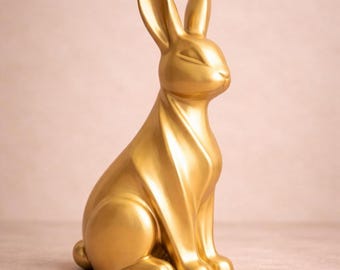 Metallic Bunny Easter Inspired 3D STL printer file (Digital Download)