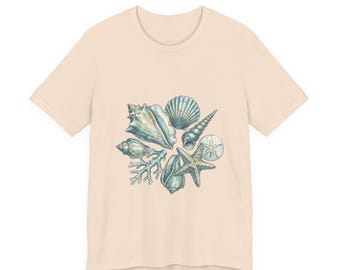 Mermaid Off Duty | Seashell Ocean Graphic Tee
