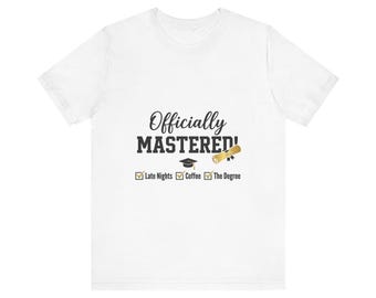 Diploma Scroll Tee | Officially Done Shirt | Graduation Day Gift