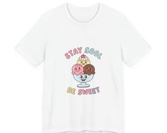 Ice Cream Cone Graphic Tee | Ice Cream Cone Fan Shirt