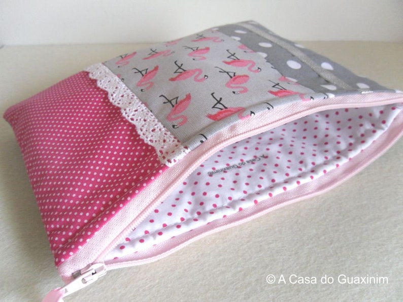 Zipper pouch Make up Bag