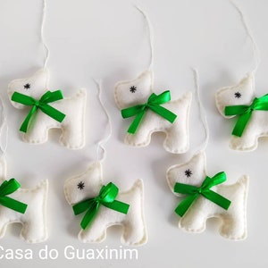 Scottie Hund - Feiticos de Natal - Conjunto de 6