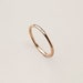 Zarter Diamant Verlobungsring in Rosegold, small diamond ring