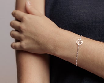 Toggle bracelet Kinki in silver