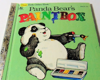 Panda Paintbox - Etsy