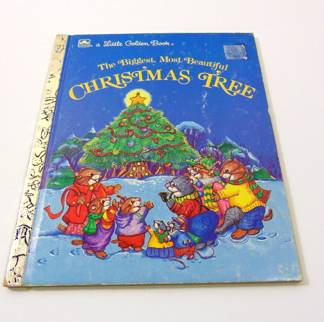 The Biggest Most Beautiful Christmas Tree Vintage Little Etsy
