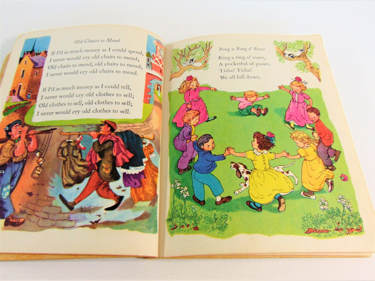 Nursery Rhymes Vintage Little Golden Children's Book - Etsy