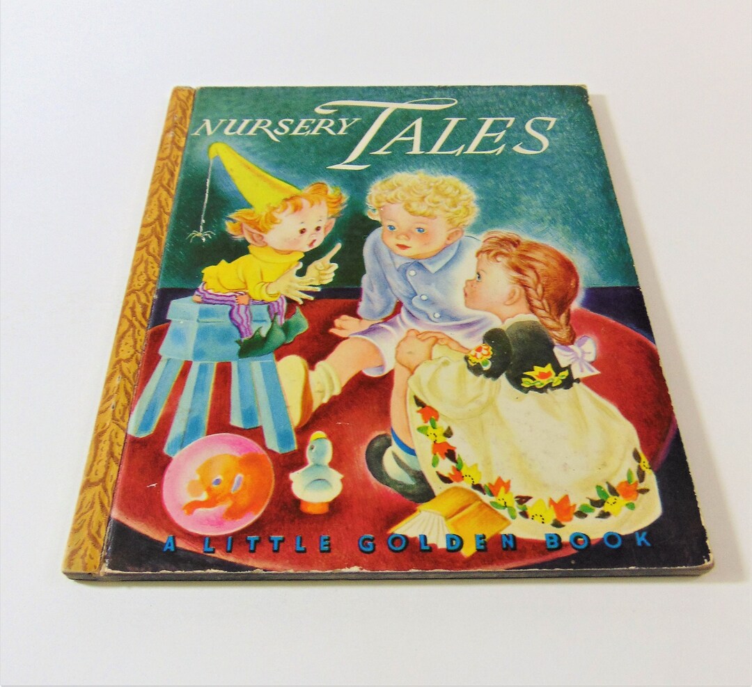Nursery Tales, Vintage Little Golden Children's Book, Illustrated by Masha, Fifth Printing Etsy