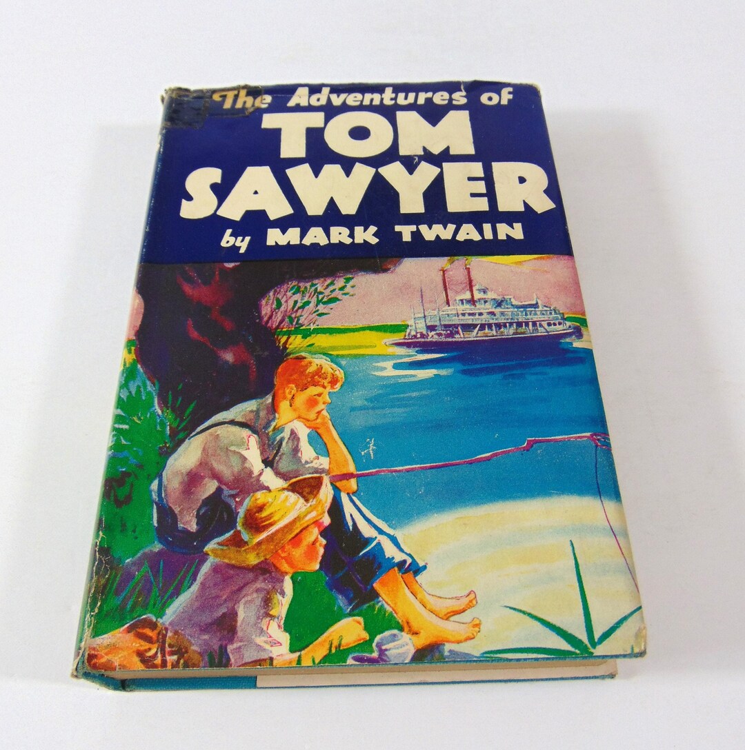 The Adventures of Tom Sawyer, Vintage Book, Written by Mark Twain ...