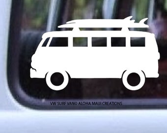 BILLABONG vw skateboard surfing campervan car van sticker decal 2x100mm SALE 