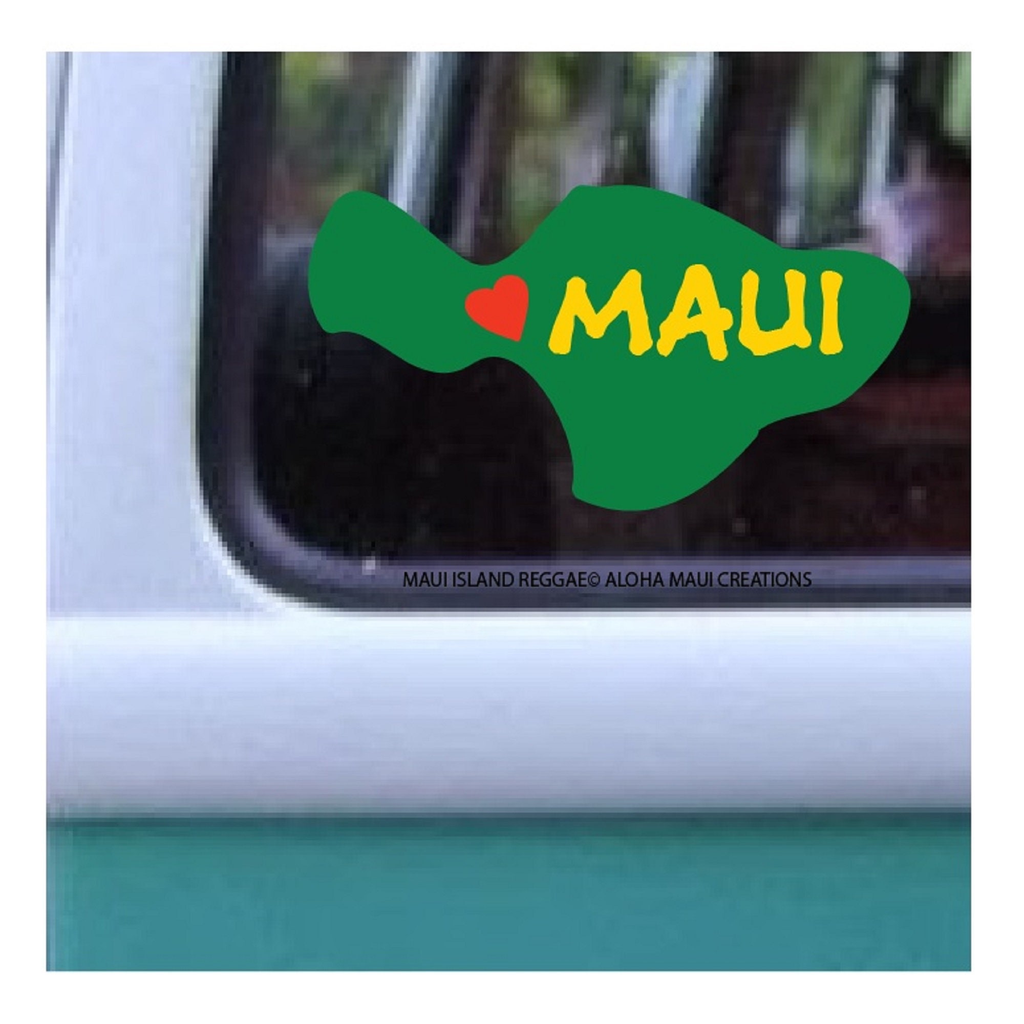 Maui Island Reggae 219 Decals for Cars Maui island decals | Etsy