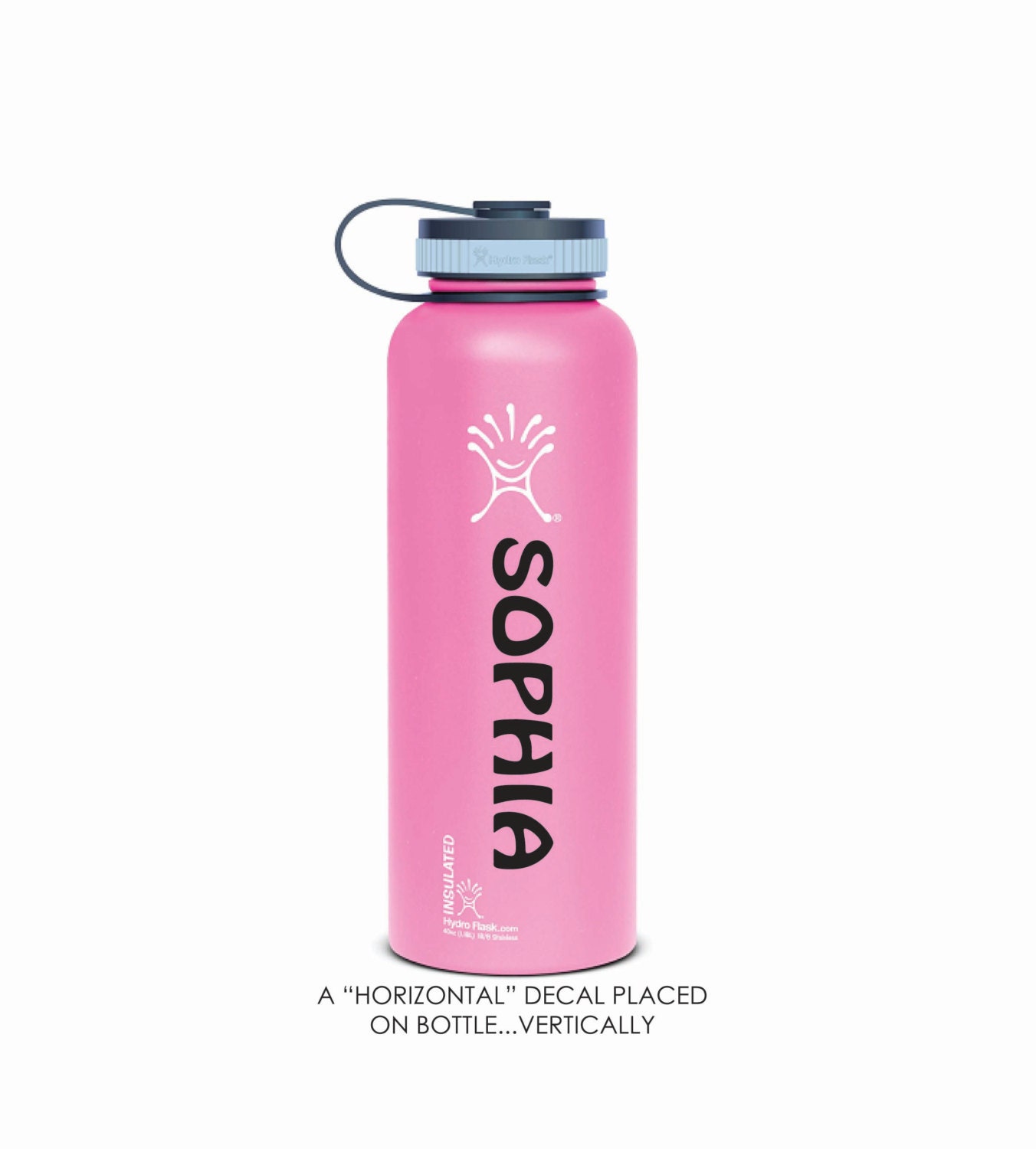 Water Bottle Custom Name Decal Car Window Decals Name Decals Etsy