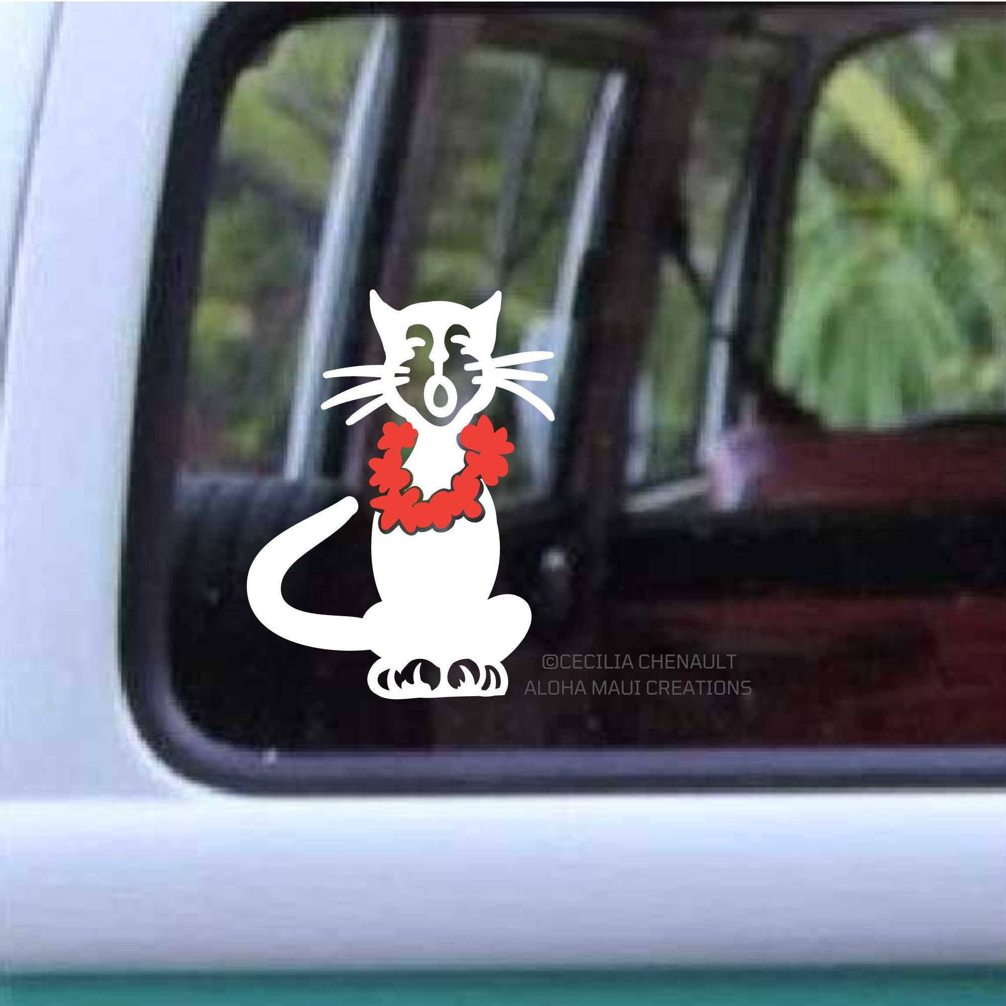 Calico Cat Sticker - Sticker Graphic - Auto, Wall, Laptop, Cell, Truck  Sticker for Windows, Cars, Trucks