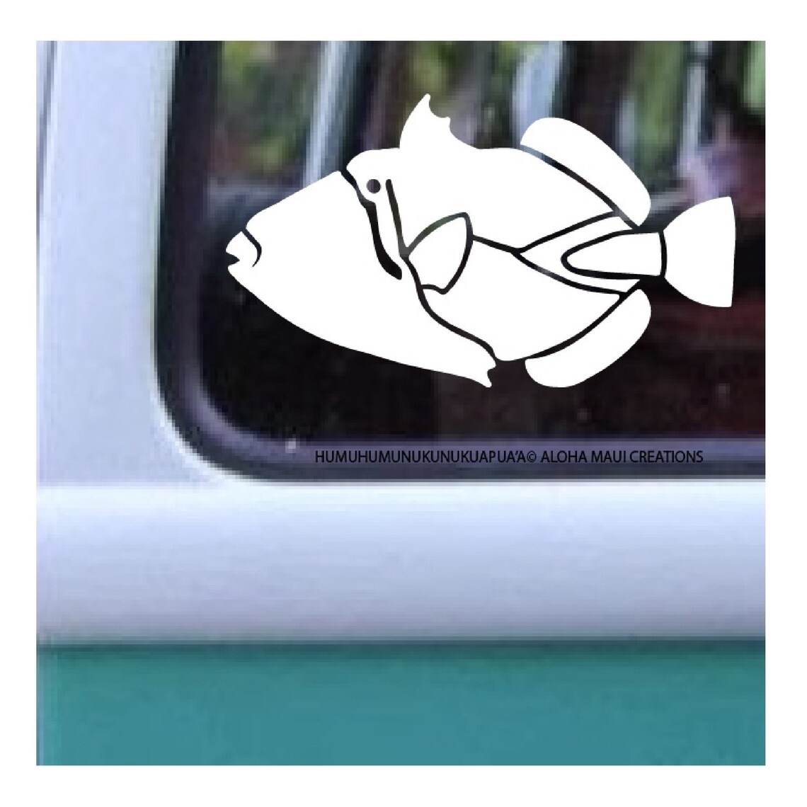 Humuhumunukunukuapuaa Decal Hawaiian Fish Sticker 519 Etsy