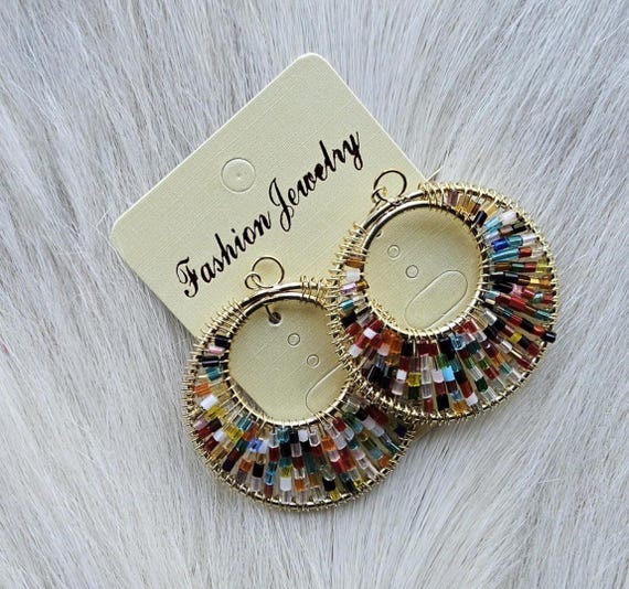 Craft Earring Set.  Beautiful Crafted Earring Set. Shipping from Canada
