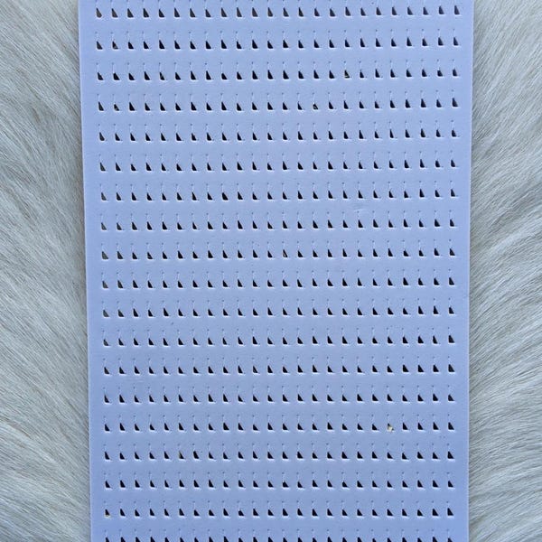 Fly Box Self Sticking Foam.  Large Size..  (2) sheet Combo. Great Item For your Shop..  Ship From Canada..