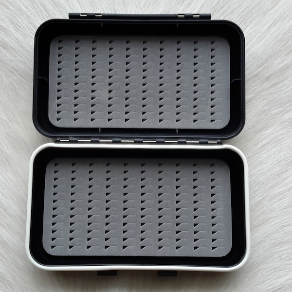 Fly Fishing Fly Box..  #17,,  Medium size waterproof  Fly Box