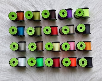 Fly Tying Thread..  20 spool combo.. (50) yards Spool...  8/0...