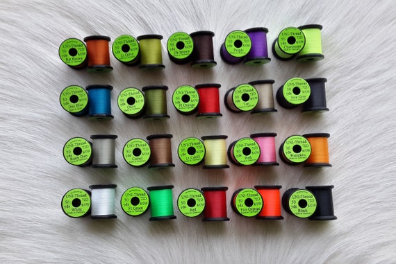 Fly Tying Thread..  20 spool combo.. (50) yards Spool...  8/0...