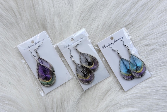 Craft Earring Set. Key Chain...  Beautiful Crafted Earring Set Combo. Free Shipping from Canada