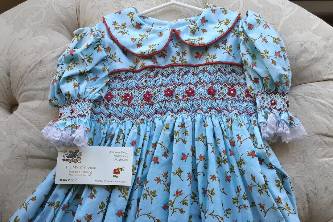 Hillary Hand Smocked Baby Dress