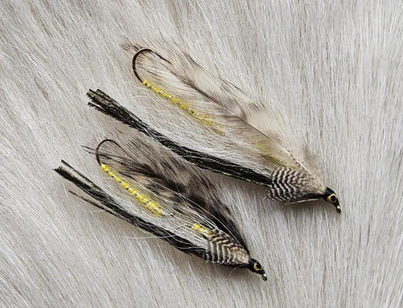 Streamer Fly Fishing Flies. Comes with Trolling Hooks. (2) Flies Combo.. . Our Most Popular , Governor.. Size #4-6,  Ship From Canada