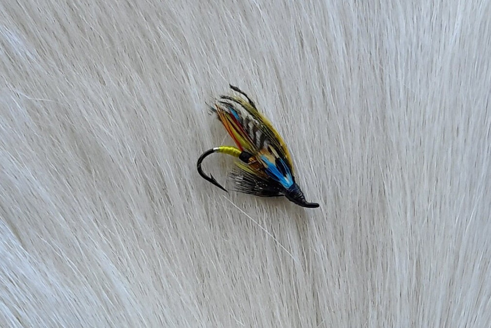 Fly Fishing Flies.. SLS Fully Dress Salmon Flies .. 1 Flies, Size